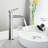 Bathroom Faucet In Brushed Nickel Style - Modern Tall Single Handle One Hole Lavatory Sink Tap Feature-124831522