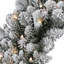 The Holiday Aisle® 24in. Iceland Fir Wreath with Battery Operated LED Lights