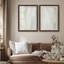 Ensemble de 2 décorations murales abstraites douces et neutres pour salon, chambre à coucher ou bureau 26 po x 36 po-1114448972-1114448969-1114448975