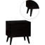 Table de chevet 1 pièce Mid-Century-1053486750