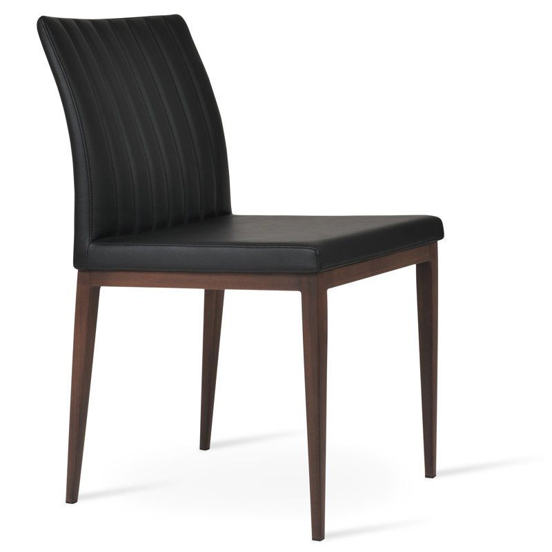Chaise de salle à manger Zeyno, Black
