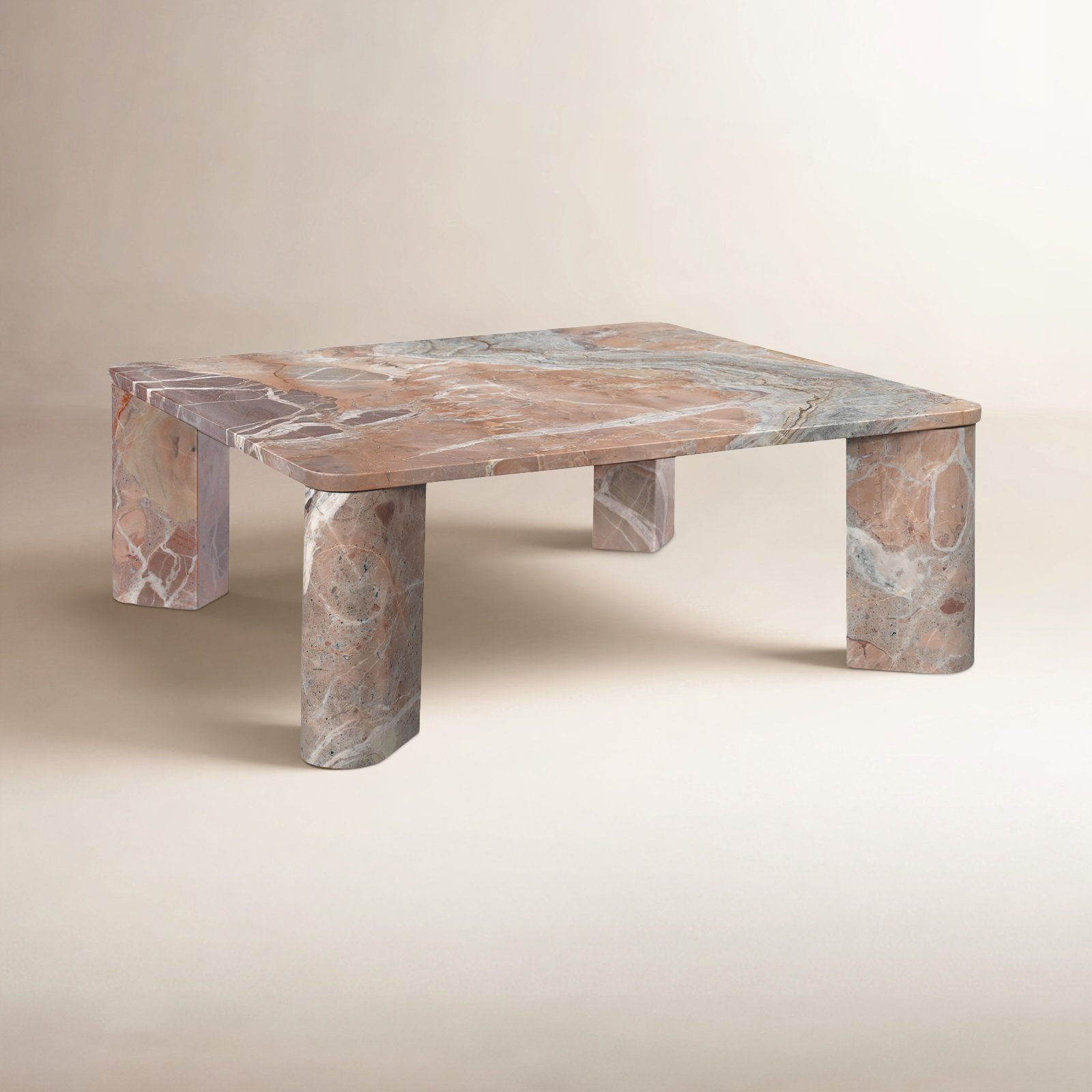 Adile Coffee Table, Orange