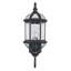 Lanterne murale d'extérieur en verre biseauté H 19 po Roscoe-84229574