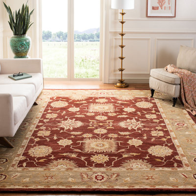 Tingley Hand Tufted Wool Floral Rug
