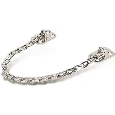 Mega Handles 12-Inch Transom Door Chain – Heavy-Duty Chain Stopper for Transom Windows, Cabinet Doors, Lids & Safety Restraint