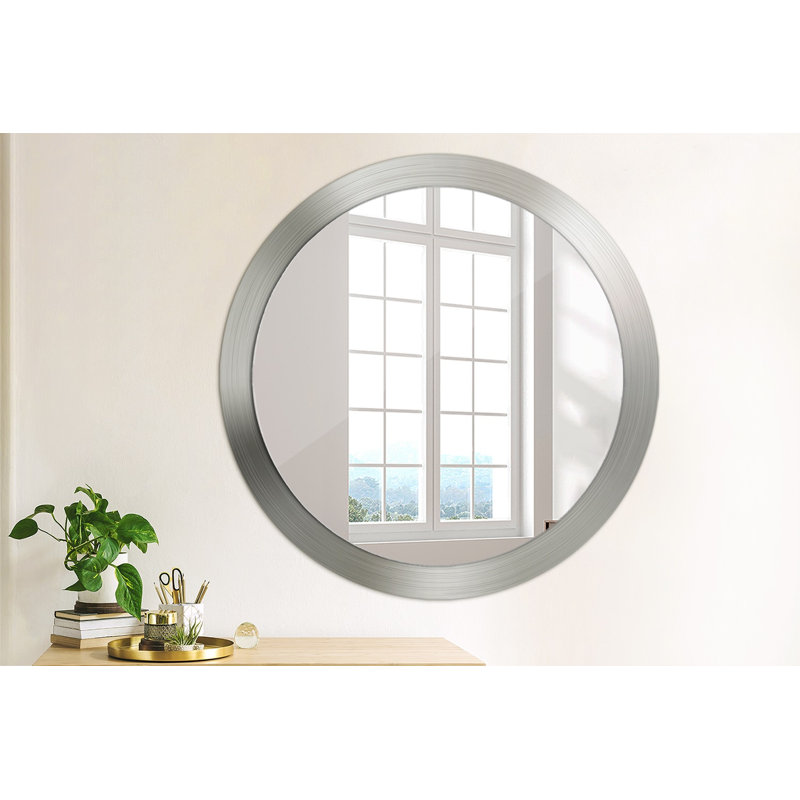 Huldar Glass Flat Wall Mirror