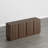 63''W Modern Fluted Sideboard with Adjustable Shelves-126677796