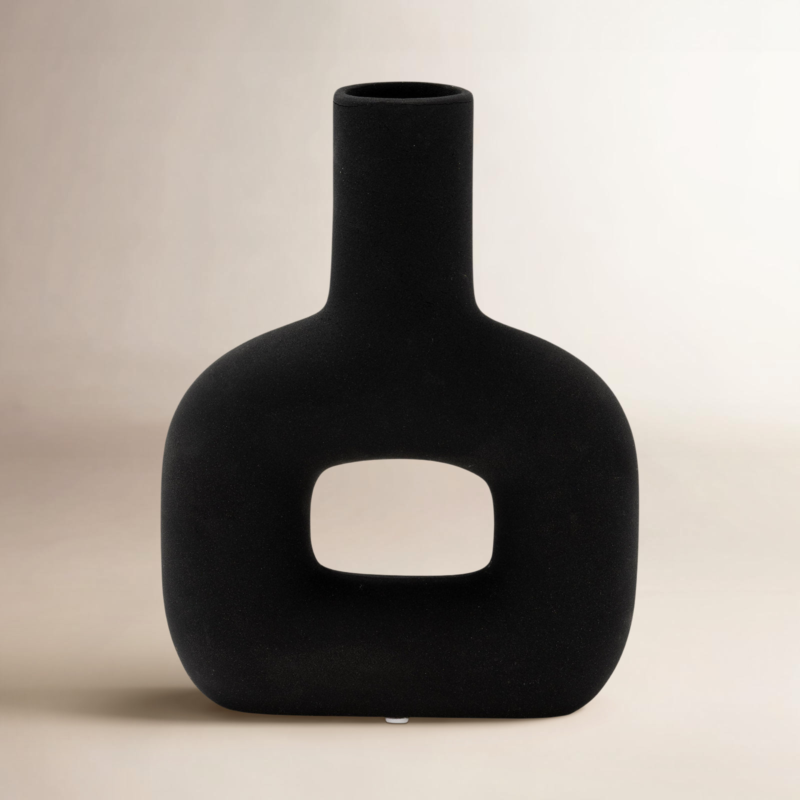 Rachael Table Vase, Black