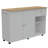 Versatile 2-Piece Kitchen Ensemble with Ample Storage and Workspace