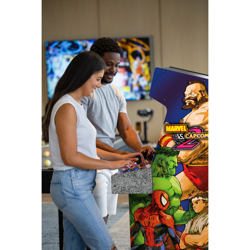 Arcade 1Up 2 Player Plug-in Tabletop Arcade Machine with 8 Games Included