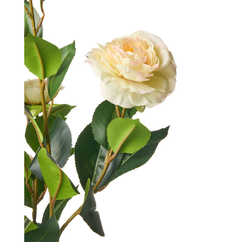 60cm Faux Camellia Plant in Pot