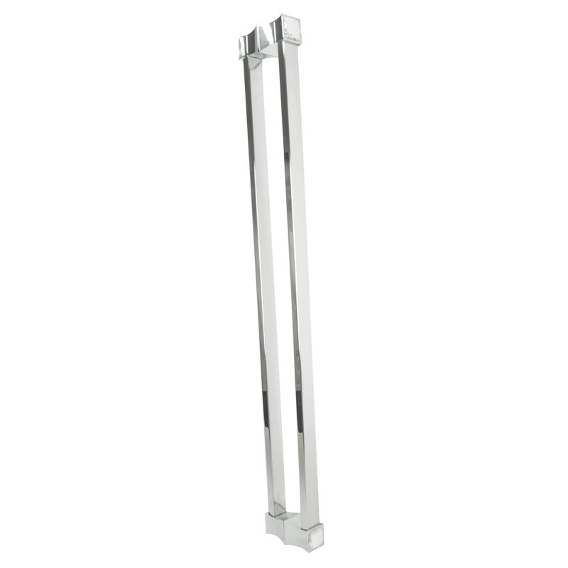 Vitta Back to Back Door Pull, Diamond Chrome