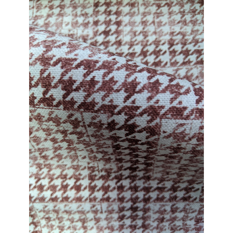 Tissu Lichen, Rouge
