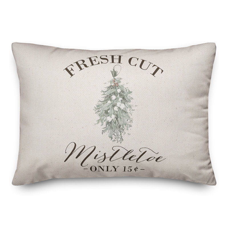  Mistletoe Light Rectangular Pillow Cover & Insert