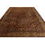 Rug & Kilim’S Modern Lavar Style Rug In Burgundy And Gold All Over Floral Pattern