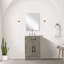 Meuble-lavabo simple 20 po X P 18 po D, comptoir en acrylique, 18 po Ensemble miroir et robinet-1352200051-1352200050