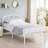 Twin Bed Frame Metal Platform Bed Frame with Headboard & Footboard,  Mattress Foundation ,No Box Spring Needed-1358785739-1358785737