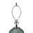 D16x27" Glass Table Lamp