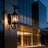 Solar Wall Lantern Outdoor, Clear Glass And Aluminum Lma