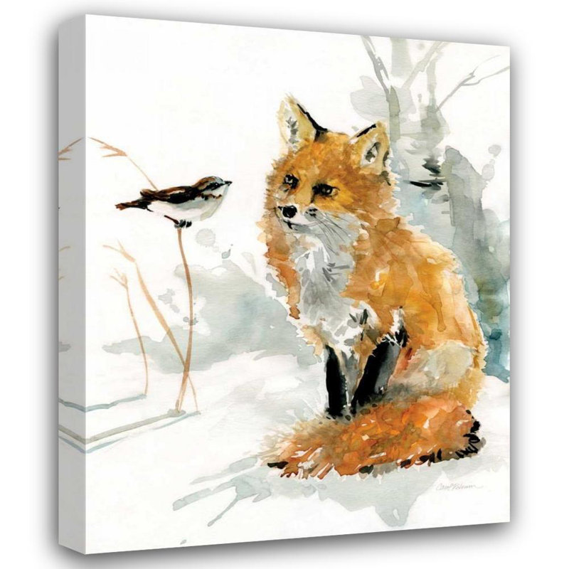 «Millwood Pines Robinson, Carol», art sur toile tendue avec châssis: Fox and Friend, H 35 po x l 28 po