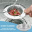 Ensemble de 6 crépines d'évier en acier inoxydable, bouchon d'évier de cuisine anti-colmatage avec filtre de vidange, compatible avec les broyeurs à déchets, accessoires d'évier de cuisine antirouille