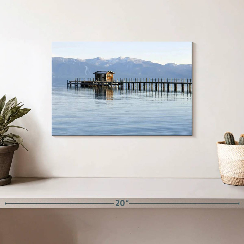 Chalet en bois Alvord Lake Tahoe, H 8 po x l 12 po