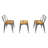 Engrom 3 - Piece Solid Wood Top Living Room Table Set