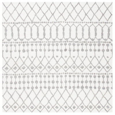 Dobbins Hand Tufted Wool Geometric Rug
