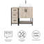 Ensemble de meuble-lavabo simple 36 po Conrado-87328227-87328226