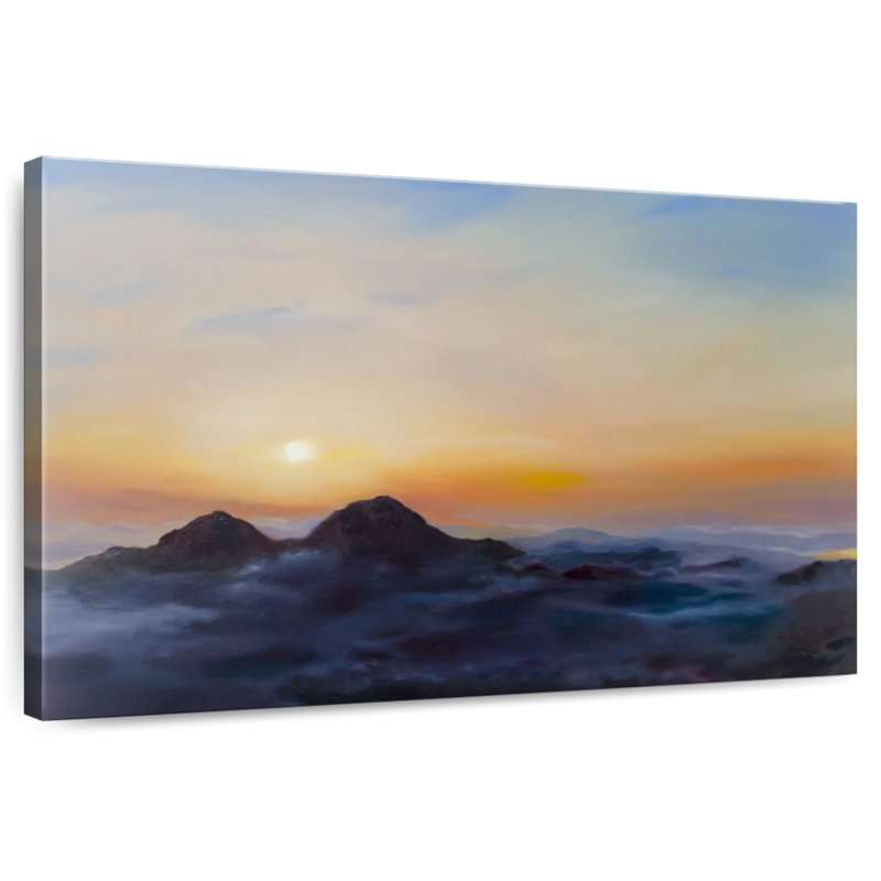Alvord Sunrise Mountain, 24" H x 36" W