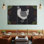 " Abstract Chicken Multi Piece Canvas Print " by Tom Timber 3 - Pieces