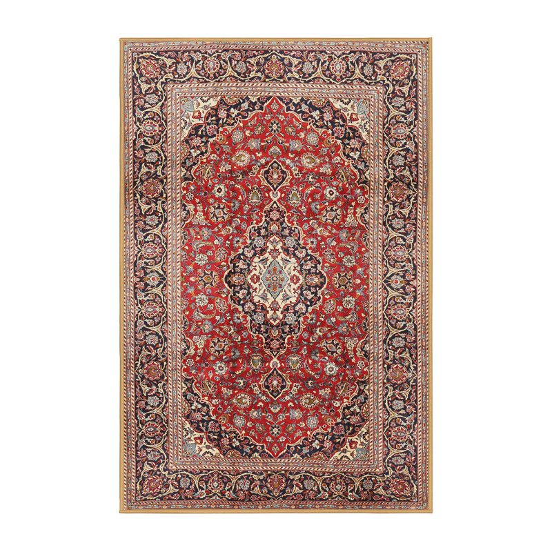 Tapis oriental beige, Rectangle 5 pi x 7 pi