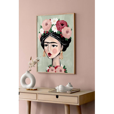 Stunning Decorative Framed MDF Painting, 12.9 x 18.9 inches | 100% Solid Wood Frame (Thickness: 0.8 inches) | Vibrant Digital Print, Perfect for Home Décor & Gallery Walls, Adds Elegance & Style to Any Room