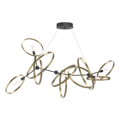 Celesse 6 - Light Unique Geometric Chandelier