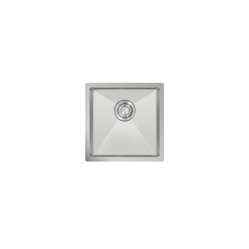 Ukinox 440mm W Single Bowl Stainless Steel Kitchen Sink