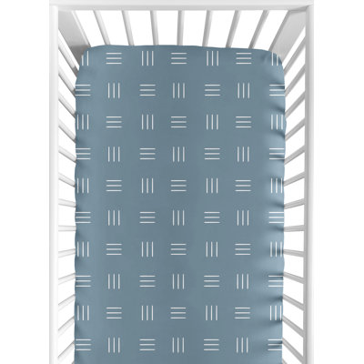 Boho Hatch Hatch Cocoa Fitted Crib Sheet
