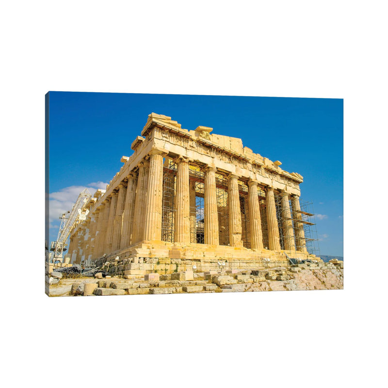 Athens by Ben Heine - Wrapped Canvas Print, 20.32 cm H x 30.48 cm W
