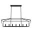 Lustre carré / rectangulaire pour îlot de cuisine 7 lumières Chantrea-114958086