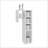 Lodi Freestanding Toilet Paper Cabinet With Slim Vertical Design And Storage Compartment