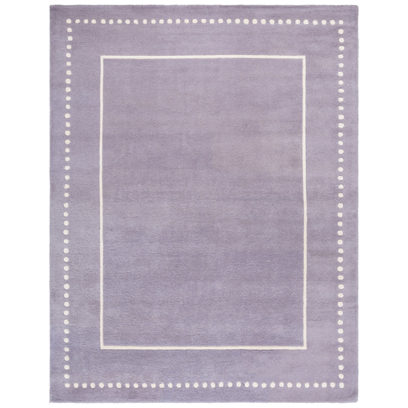 Tapis en laine touffeté à la main Cruz, Rectangle 8 pi x 10 pi