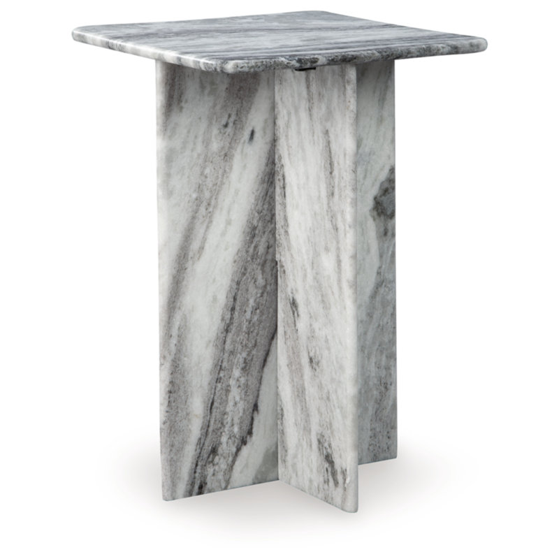 Lananh Marble Top End Table