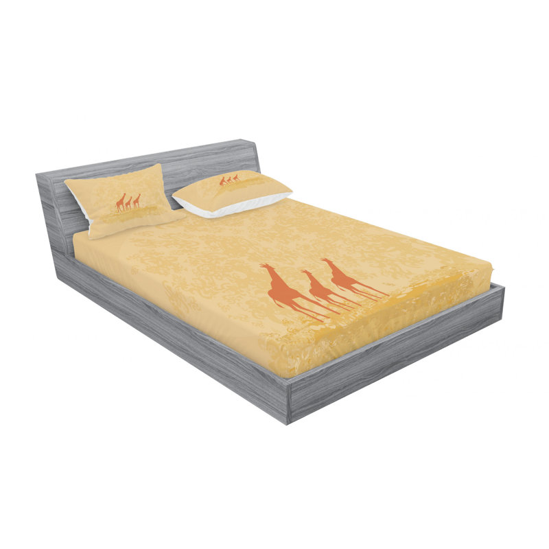Microfiber Sheet Set, Full Sheet Set with Fitted Sheet