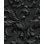 Papier peint floral, panneau décoratif noir