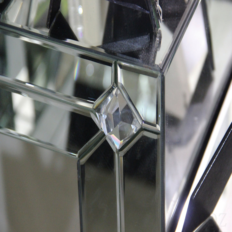 47.24'' Glass Top Console Table