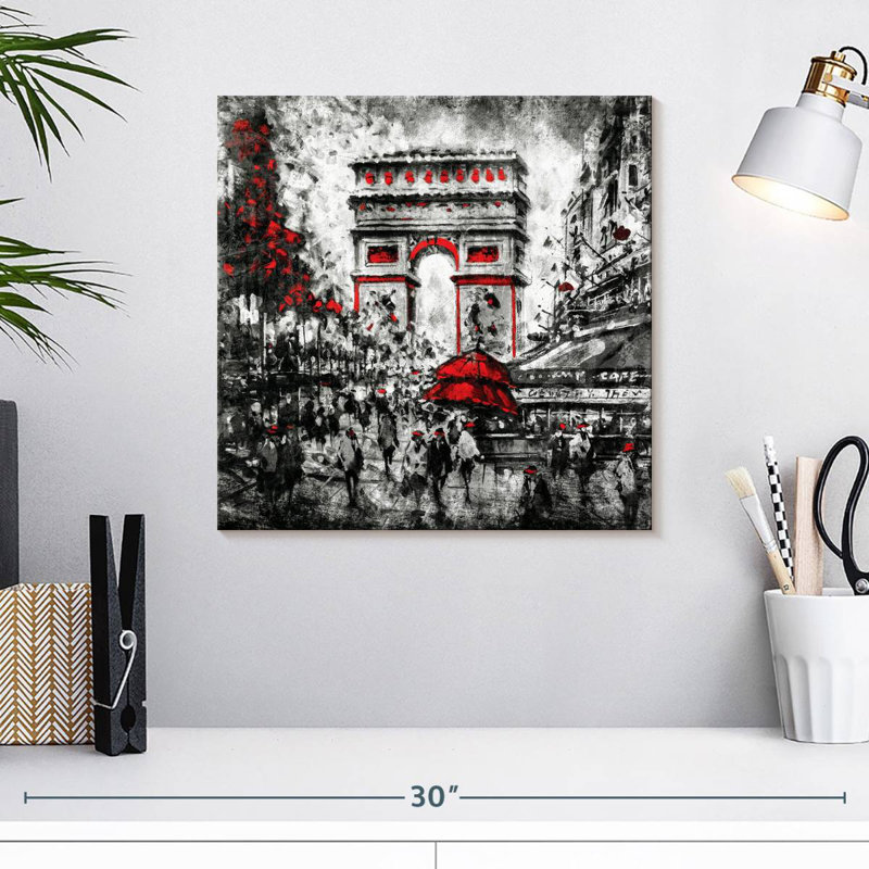 Nicci Arc De Triomphe Pop, H 16 po x l 16 po
