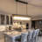 Dimmable Tiered Rectangle Chandelier With Crystal Accents-792016062-716270746