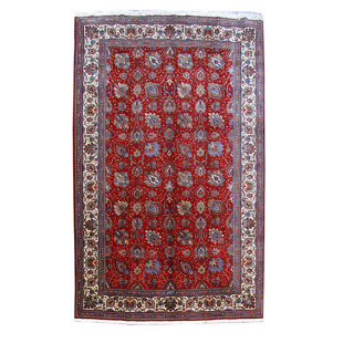 Tapis rectangulaire en laine 10 pi x 16 pi