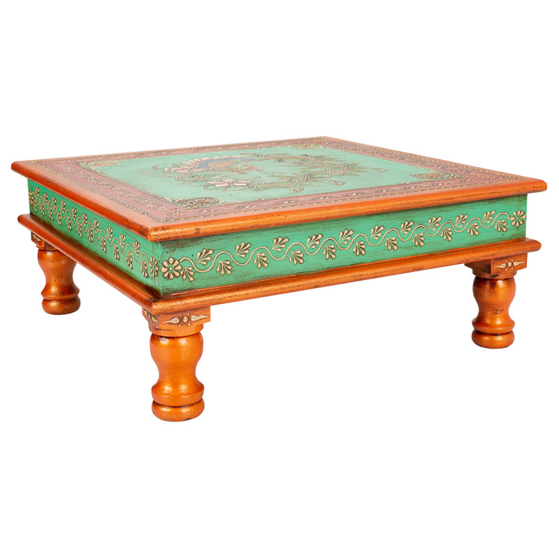 Armey Solid Wood Four Leg Coffee Table