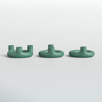 Ashlyn 2'' H Aluminum Tabletop Candlestick