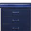 Commode bleue avec DEL-180300412